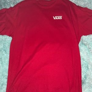 NWOT. Red Vans shirt